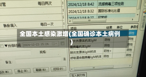 全国本土感染激增(全国确诊本土病例)